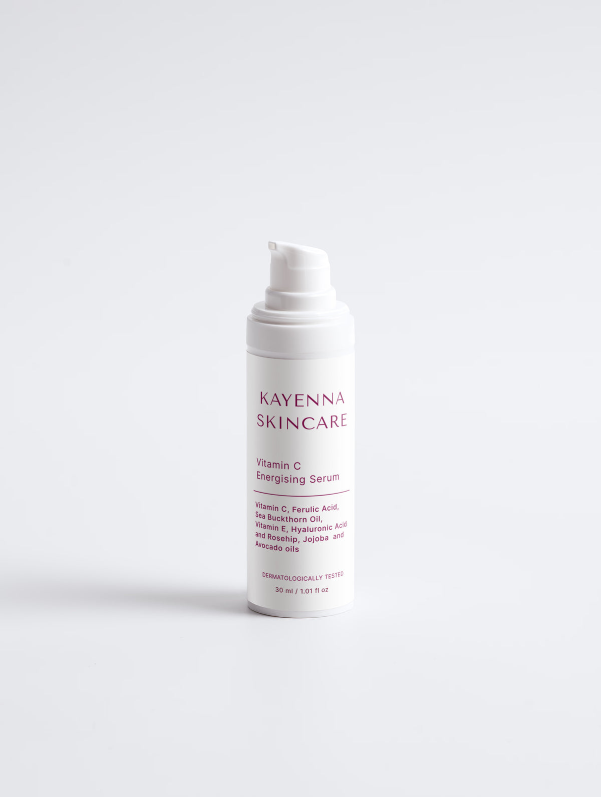 Frasco do Vitamin C Energising Serum da Kayenna, 30 ml