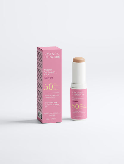 Mineral Suncreen SPF50 Stick with tint